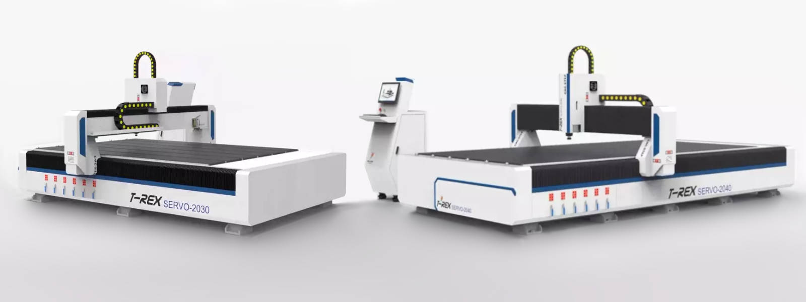 T-Rex, linea di pantografi CNC per la lavorazione di materiali in lastra e pannelli