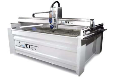 Con i pantografi della linea FlowJet attrezzatti per il taglio ad acqua ad altissima pressione waterjet è possibile tagliare a freddo ogni tipo di materiale